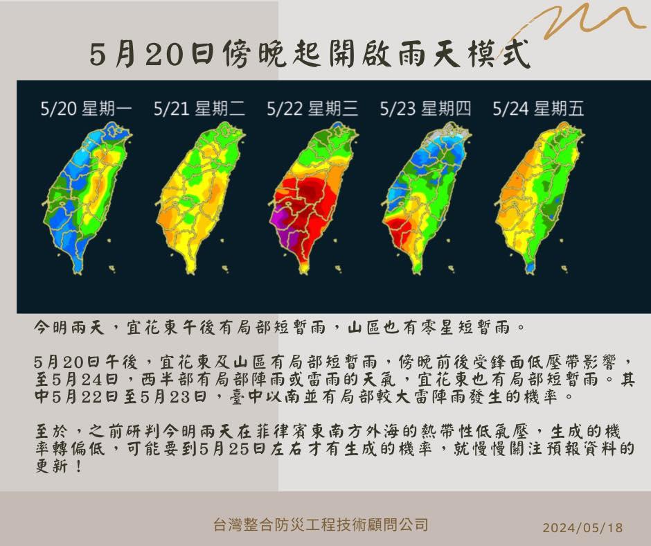天氣-今天天氣-天氣預報-氣象署-一週天氣-明天的天氣