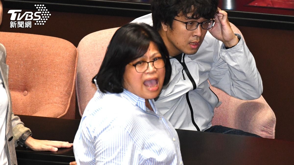 被藍目擊「扯帽K警」!綠委王美惠認了:誠心向駐衛警致歉