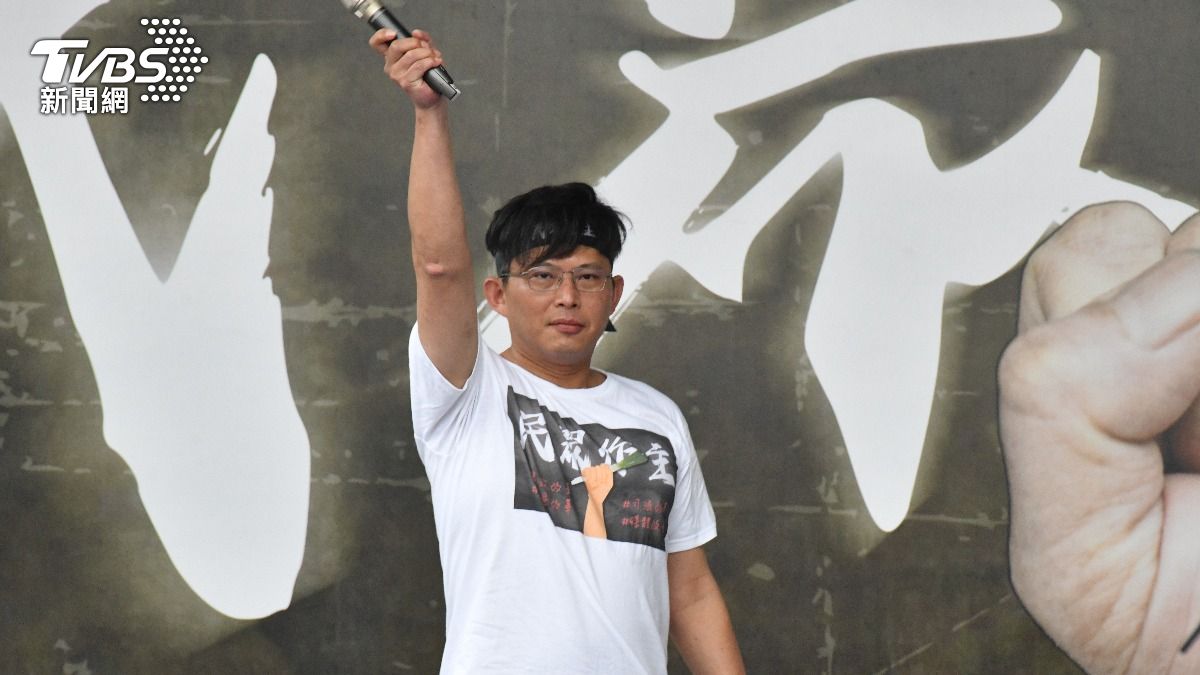 黃國昌致詞。(圖/胡瑞麒攝)