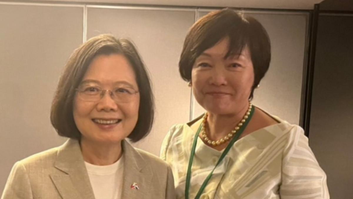 520就職/安倍昭惠分享與蔡英文合影 感性曝:相信先生也在這裡