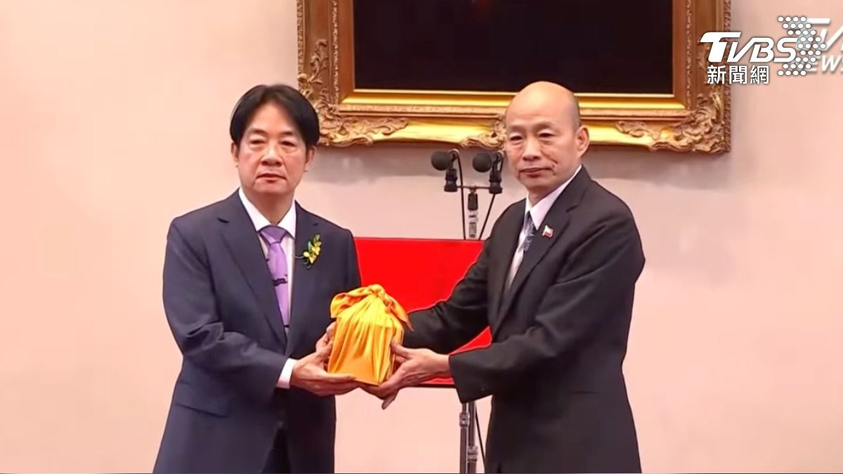 520就職/立法院長韓國瑜授予印信!賴清德、蕭美琴正式就任