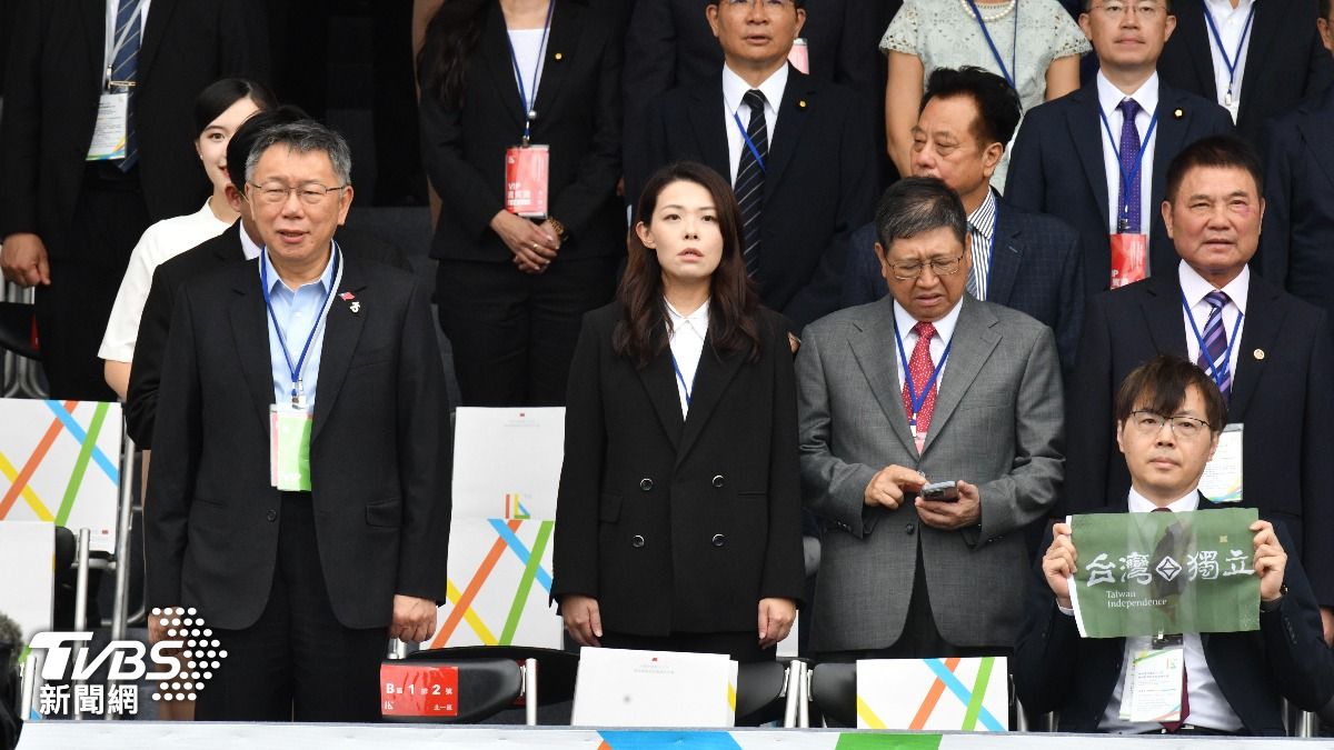 新竹市長高虹安、新竹縣長楊文科出席典禮。（圖／胡瑞麟攝）