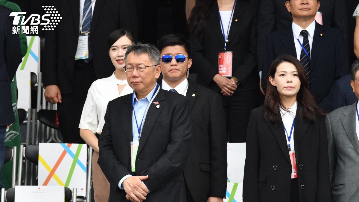 民眾黨主席柯文哲。(圖/胡瑞麒攝)
