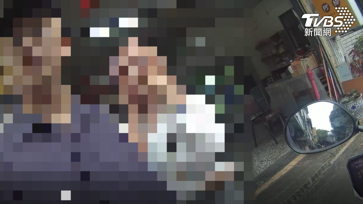 嚇死人！情侶走在淡水老街突遭腳踹攻擊　怪男被強制送醫