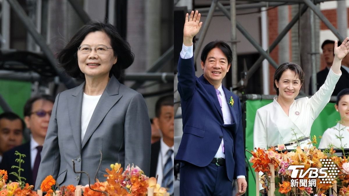 520穿搭/蕭美琴V領帶設計感、賴清德夫人則保守 造型師邱美寧點評