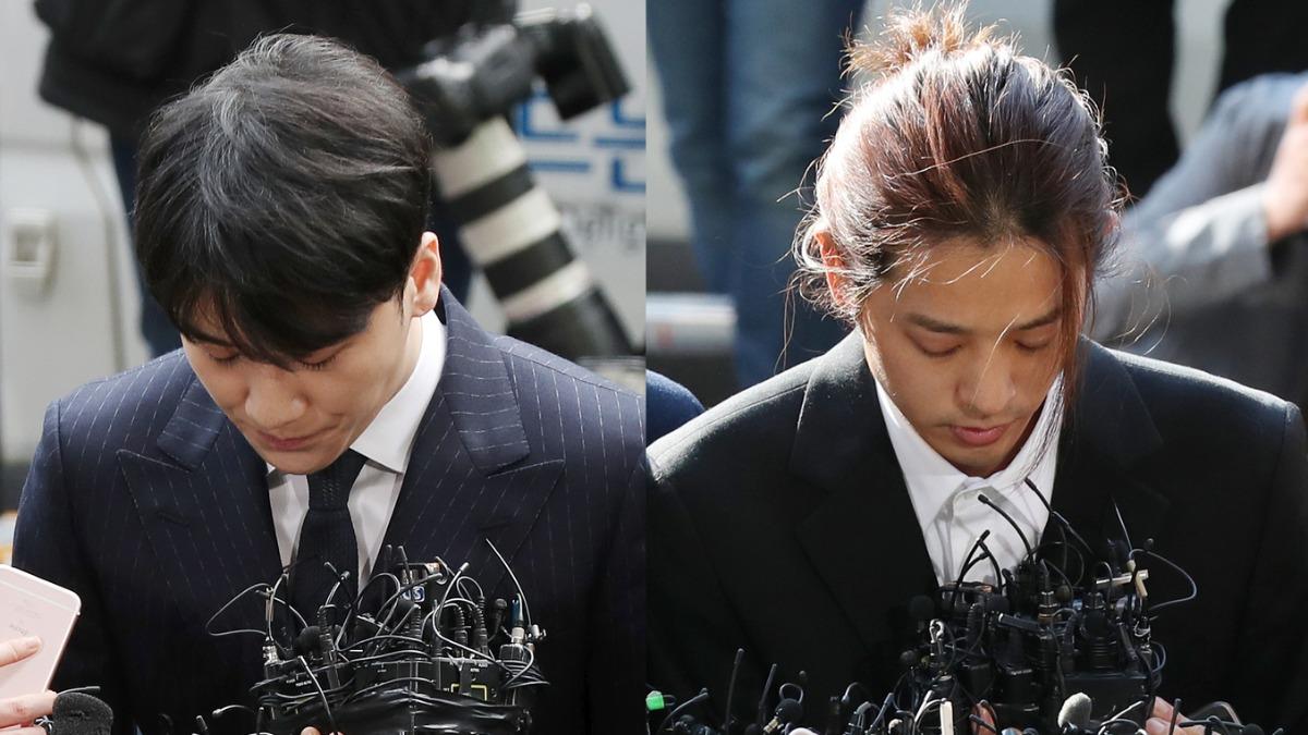 勝利與鄭俊英的演藝事業因Burning Sun事件全毀。（圖／NEWS1提供）