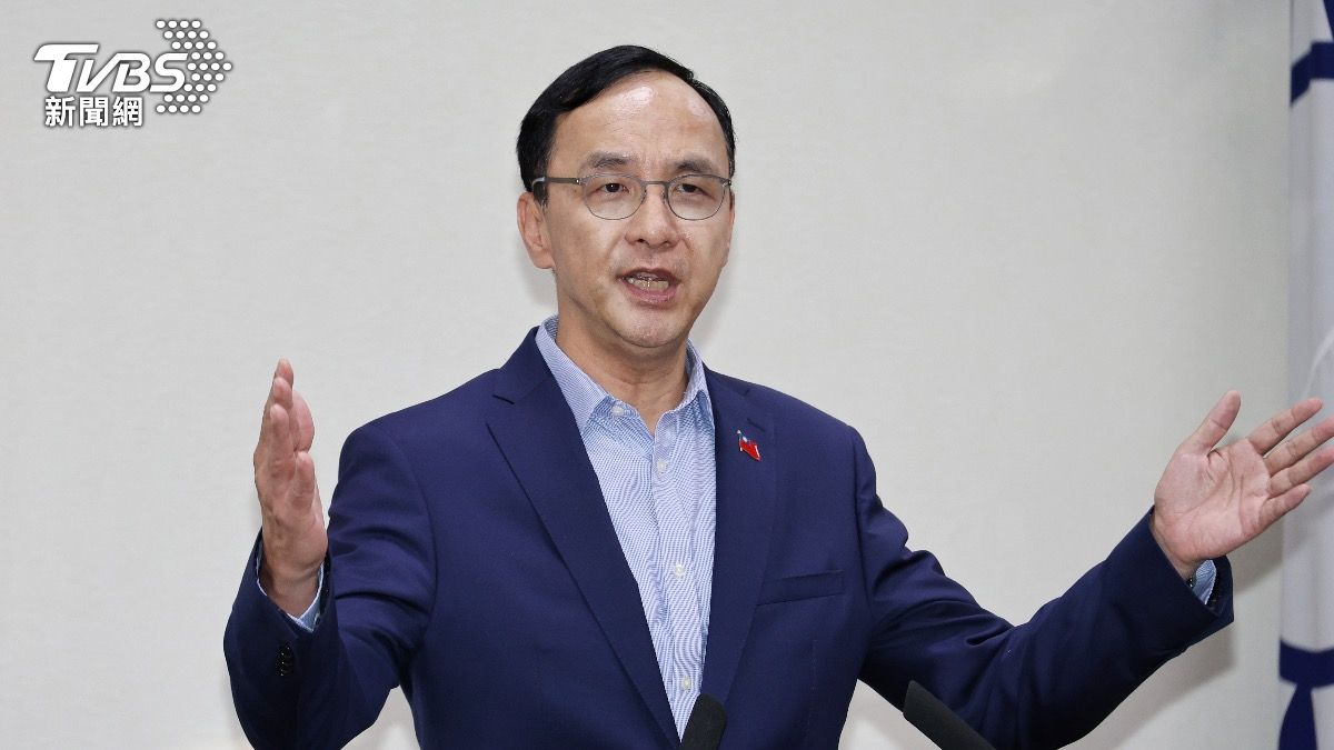 國民黨明年改選黨主席，誰出馬挑戰尋求連任的黨主席朱立倫成為各界關注焦點。（圖／葉志明攝）