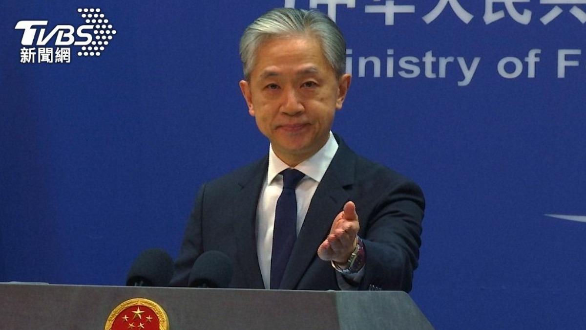 中國外交部發言人汪文斌警告「台獨是死路一條」。(圖/達志影像美聯社)