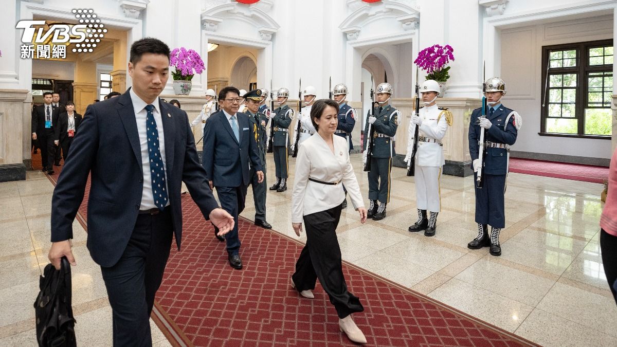 新任副總統蕭美琴。(圖/總統府提供)
