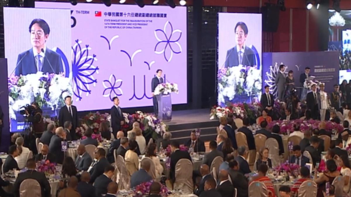 賴清德表示會選在台南舉辦國宴,是為了展現新政府的決心,讓處處都可以安居,人人都可以樂業。(圖/翻攝自賴清德臉書)