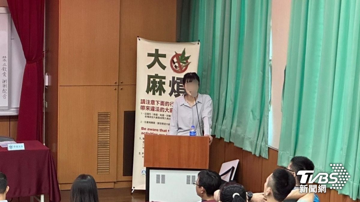 潘姓女警時常參與反詐宣導活動。（圖／TVBS）