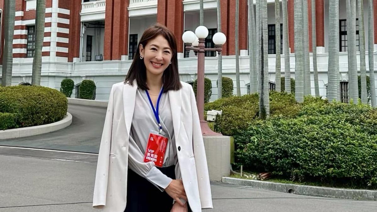 「防疫女神」賈永婕現身520總統就職典禮 不怕遭貼標籤:我愛台灣
