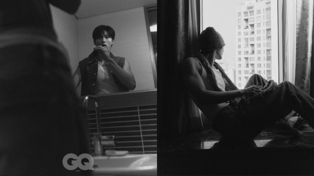 邊佑錫《GQ》畫報。（圖／翻攝自韓網the qoo）