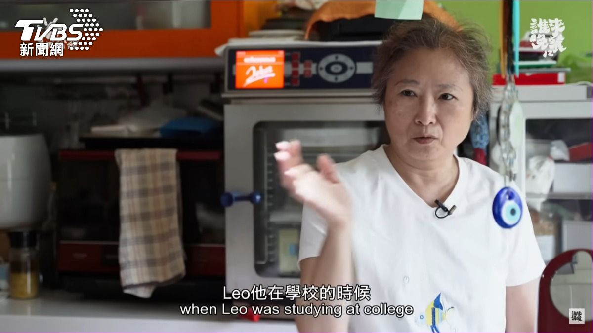 妮妃雅媽媽對於兒子是變裝皇后一直抱持著支持的態度。（圖／翻攝誰來晚餐）