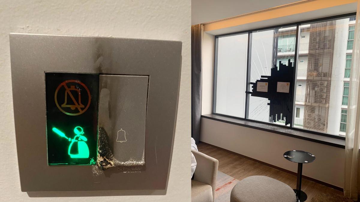 陸客泰國飯店喝醉暴走!猛砸電視還縱火 損失逾13萬