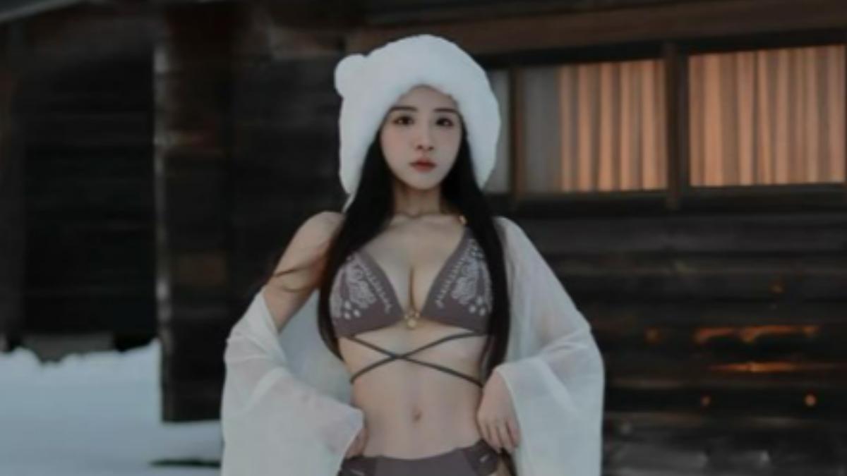 甩吸毒低潮!阿沁辣妻脫了只穿比基尼 渾圓北半球看光光