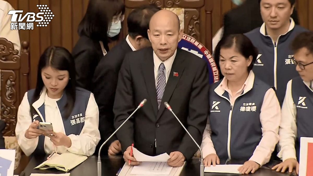 挑燈夜戰藍白國會改革二讀 韓:審完再休息