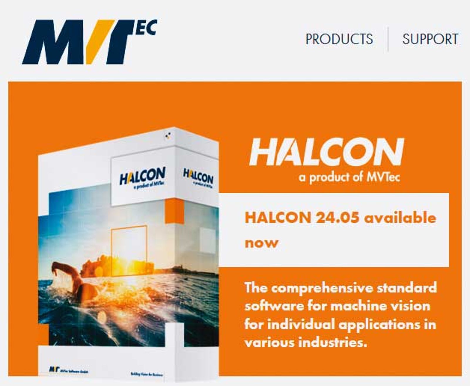 德商MVTec公司研發光學校正軟體HALCON,指控大立光侵權,全案將於本月31日首度開庭。(圖/翻攝自MVTec官網)