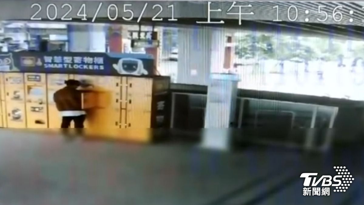 洪男特地北上台中砍人。(圖/TVBS)