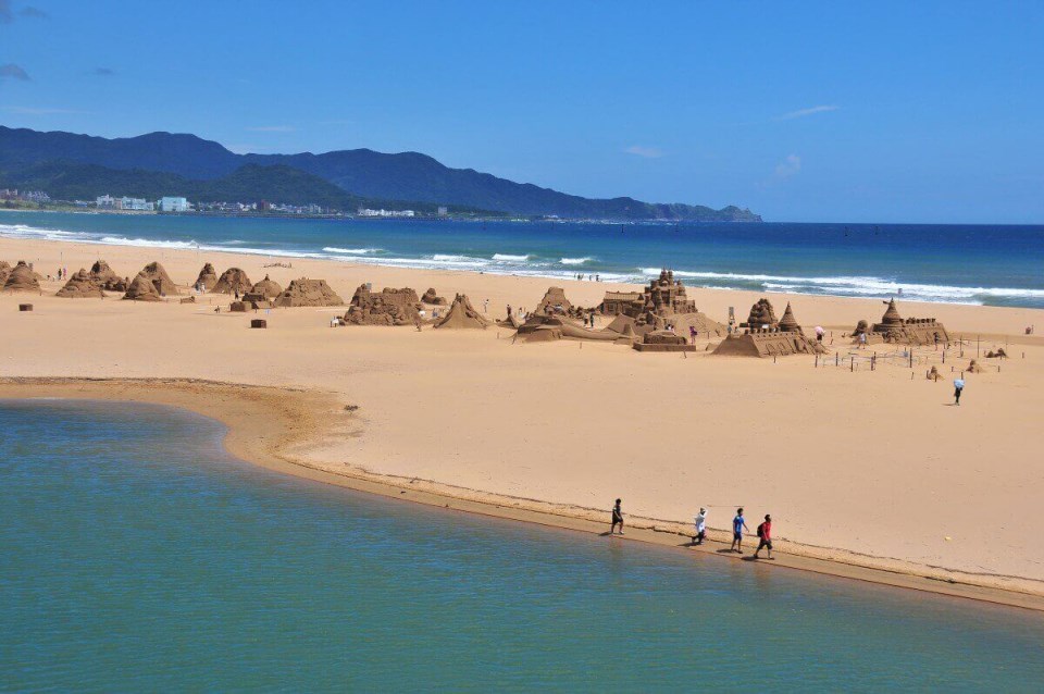 福隆海水浴場-福隆沙雕景點-福隆沙雕一日遊-福隆沙雕季