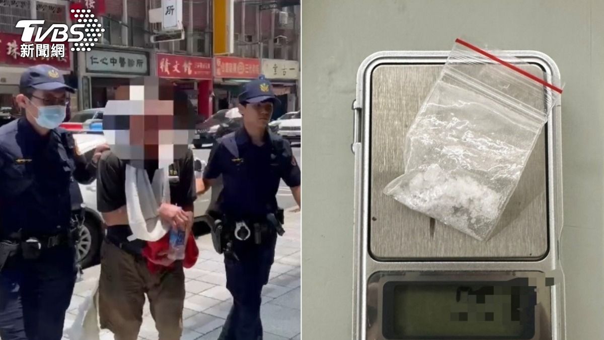 凌男因持有安非他命，被警方移送法辦。（圖／TVBS）