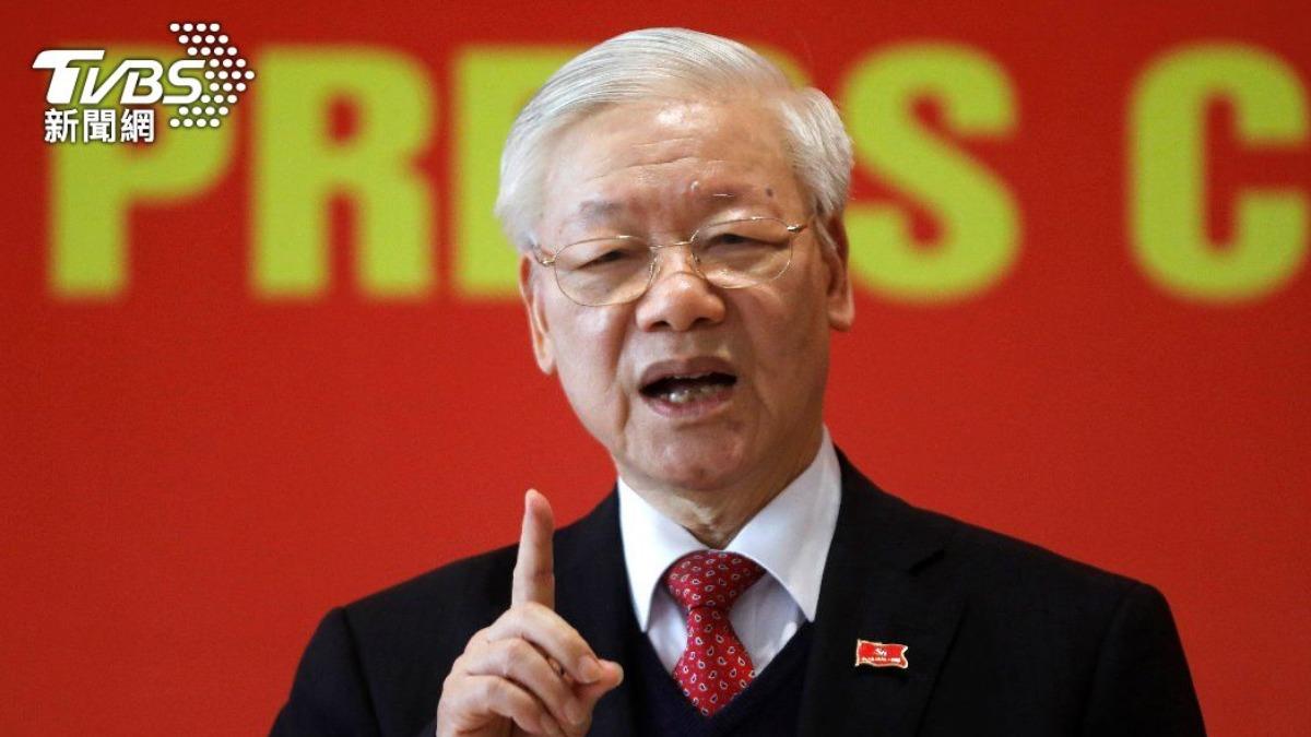 越共中央總書記阮富仲已80歲。(圖/路透社)