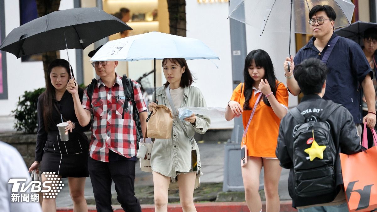 好天氣快沒了！明起雷雨籠罩到周末　北部「紅色警戒」