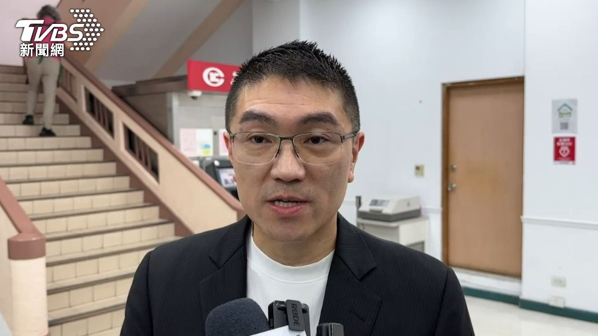 謝國樑回應將檢討訊息不及時、公開透明等問題。(圖/TVBS)