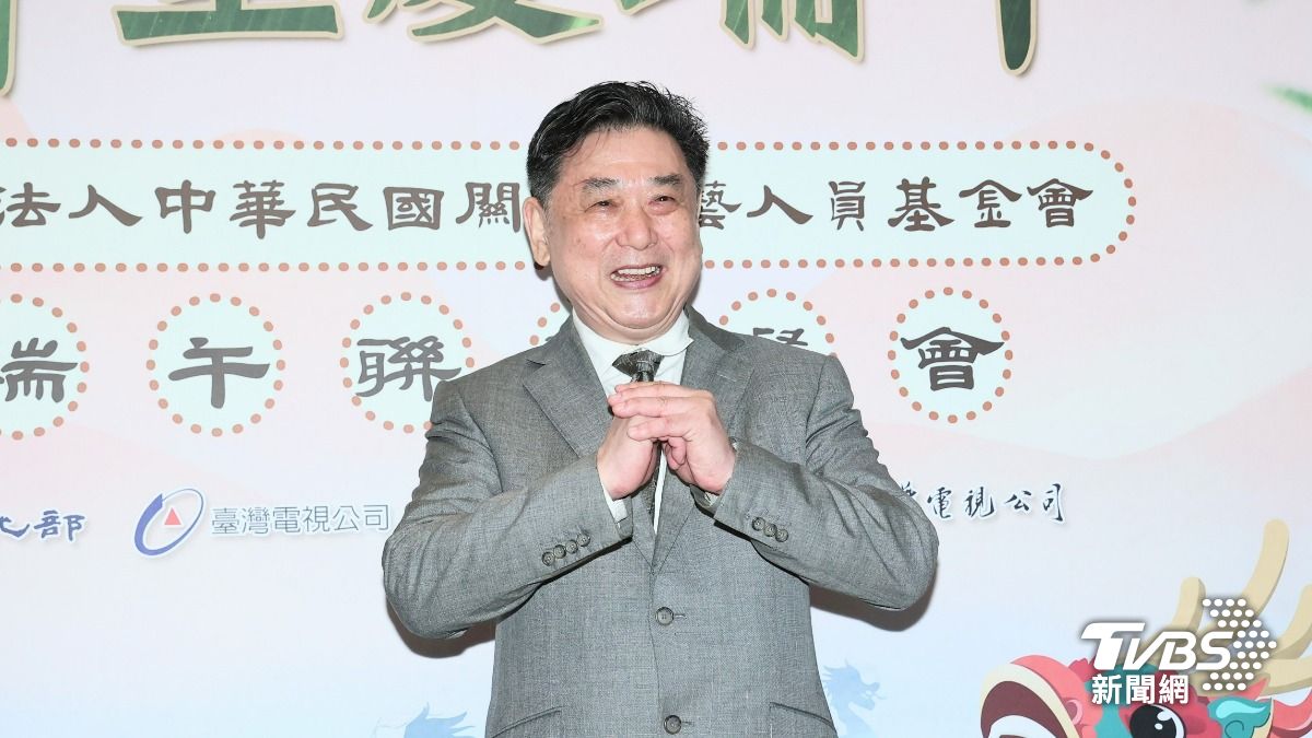 資深藝人康凱出席端午活動。(圖/趙世平攝)