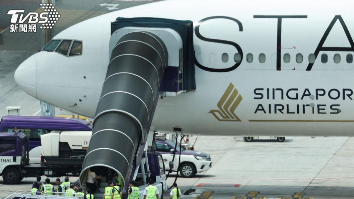 因亂流事故導致1死逾百傷的新航班機，也是波音777機型。（圖／達志影像路透社）