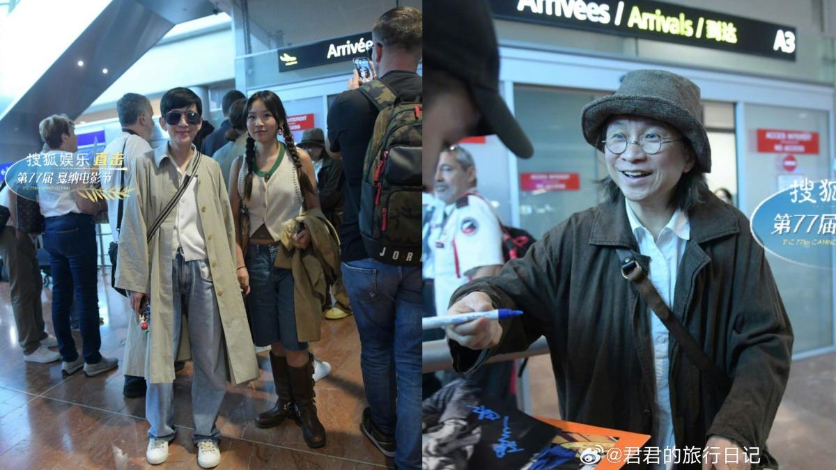 58歲吳君如暴瘦一大圈!現身坎城伴夫迎首映 憔悴近況曝光