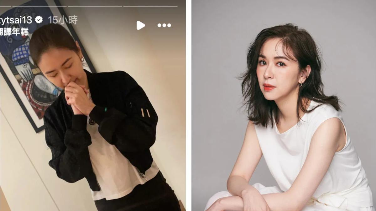 蔡依珊壞掉了?45歲生日驚「蠟燭插鼻孔」 網全看傻