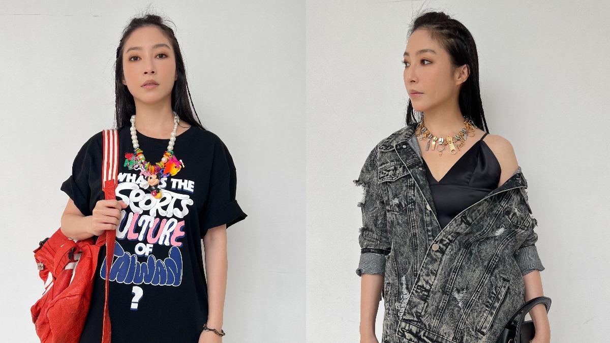 八點檔女星不當嬌嗲千金女了!短裙「辣洩白滑美腿」 竟變成龐克族