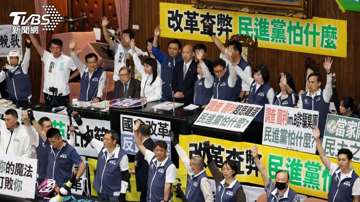 吵不停!柯建銘嗆「大聲一點」 韓國瑜動怒:請你們黨團安靜