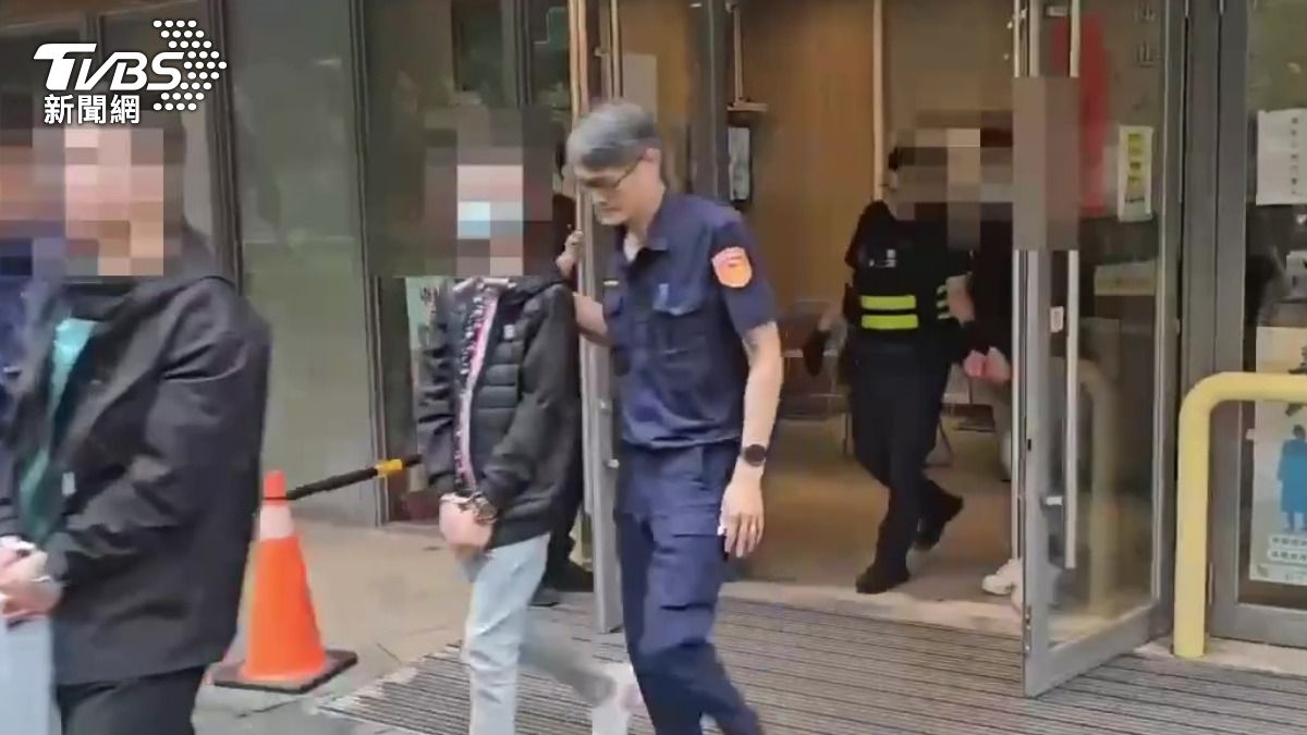 涉嫌擄人討債的6名嫌犯遭警方移送法辦。(圖/TVBS)