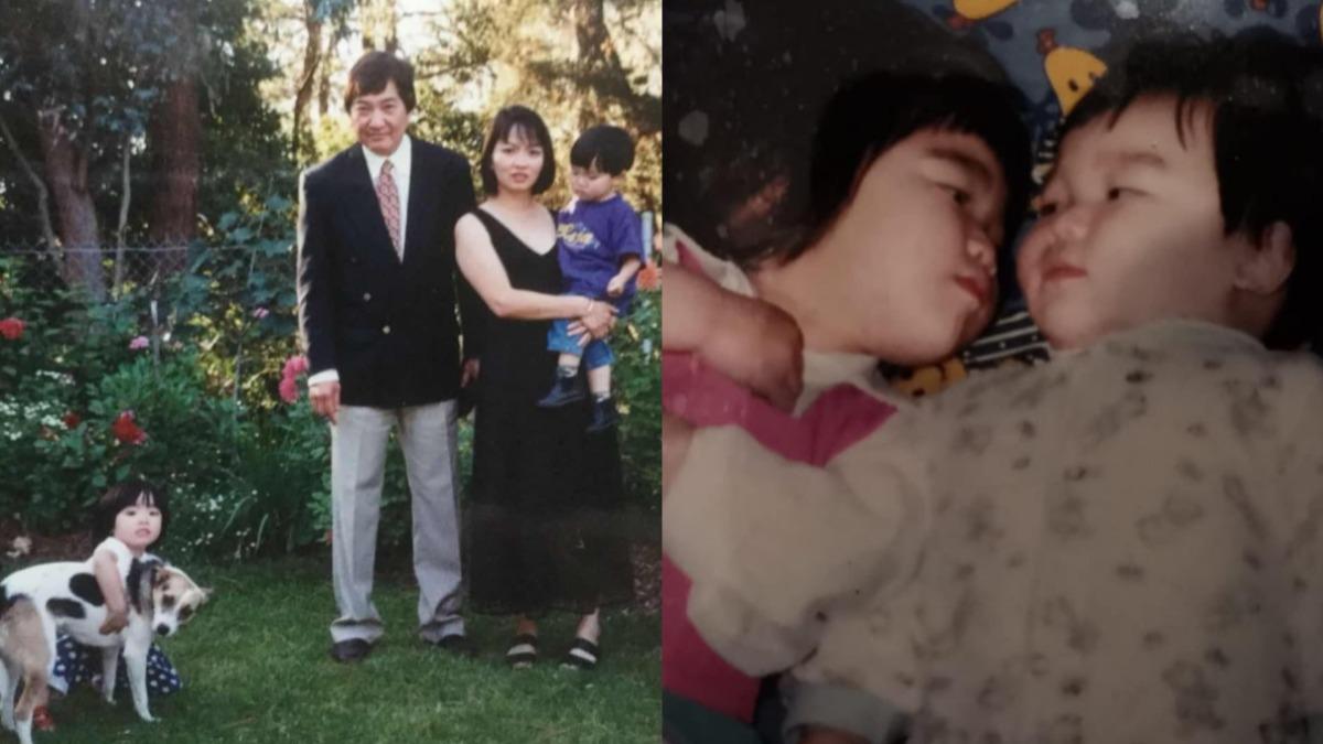 陳芳語公開多張和家人之間的合照,讓網友直呼可愛。(圖/翻攝自陳芳語臉書)