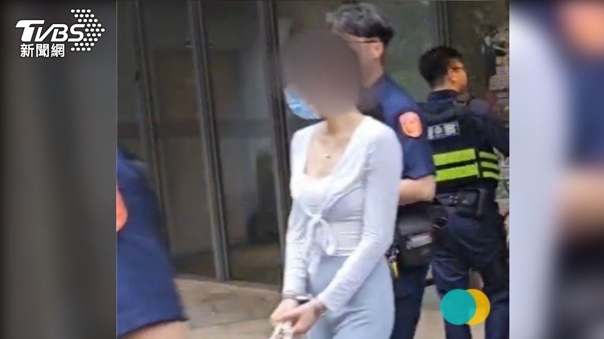 6名嫌犯中包含一名張姓女子,辯稱不知道去現場是要討債。(圖/TVBS)