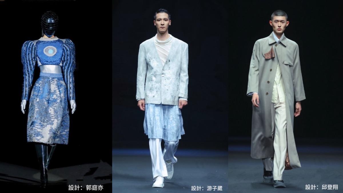 潘怡良帶輔大學弟妹衝了,北京舉辦大型時尚展演。 圖/輔大提供