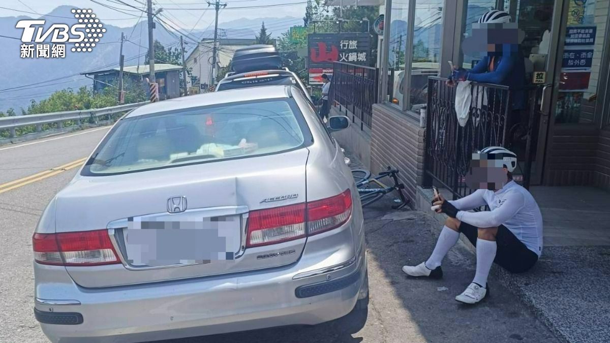車友看了相當傻眼。(圖/TVBS)