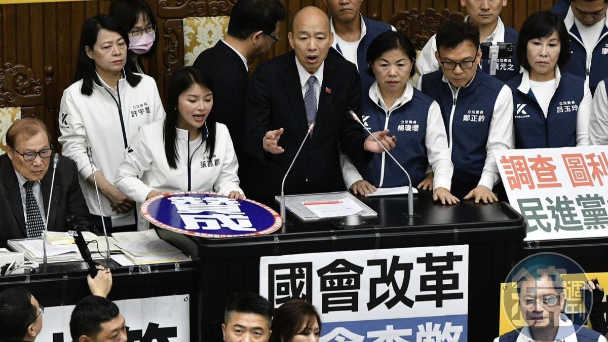 再挑燈夜戰！宣布院會延長至午夜　韓國瑜：有20個披薩可選