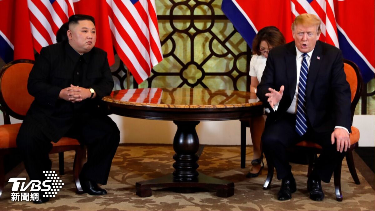 川普過去經常吹噓自己與金正恩之間的「好交情」。(圖/達志影像美聯社)