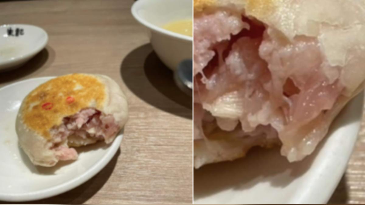 又爆食安問題!遠百信義朱記餡餅驚見「生豬肉」 衛生局要查了