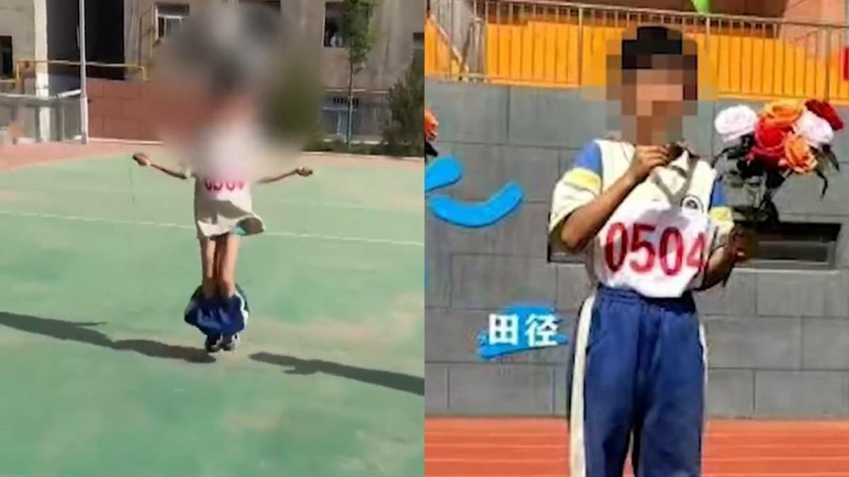 跳繩跳到「褲子鬆掉」!陸小二生堅持比賽 跳200下奪冠