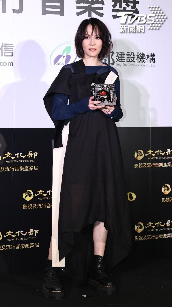 楊乃文金曲入圍8巷大獎,笑說希望全部都拿。(圖/張哲鳴攝)