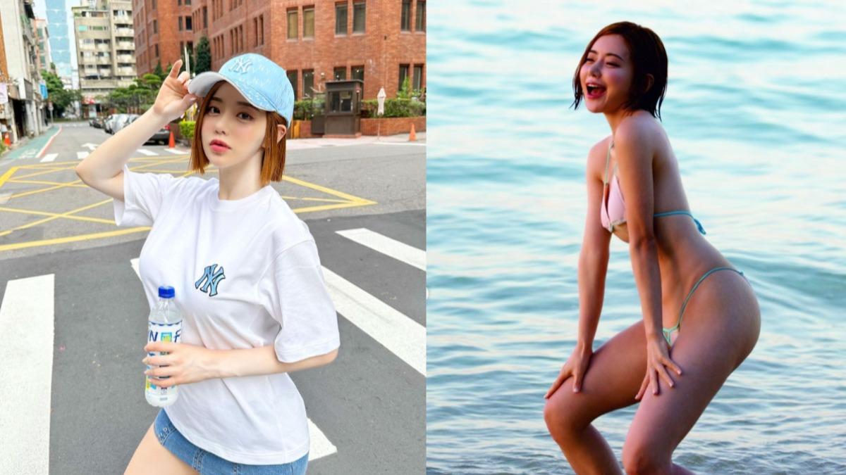 南韓女神辣秀比基尼！絕美渾圓包不住　「內褲開洞」絕對領域全看光