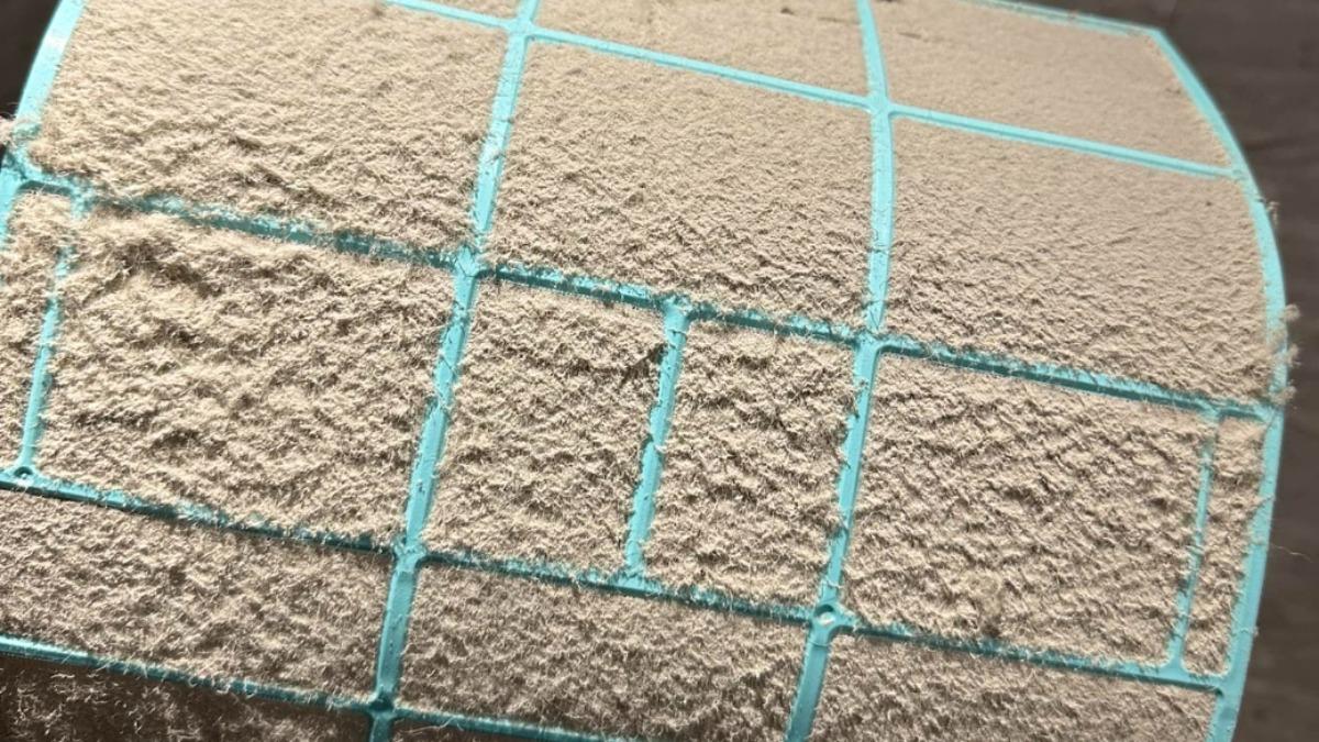 冷氣濾網「灰塵厚到像豬血糕」!她崩潰喊:租給女生沒比較乾淨