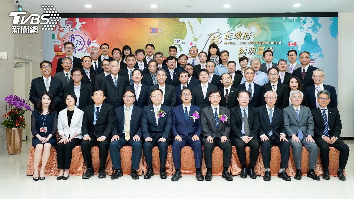 法務部廉政署今舉行卸、新任署長交接暨新任署長宣誓典禮。(圖/TVBS)
