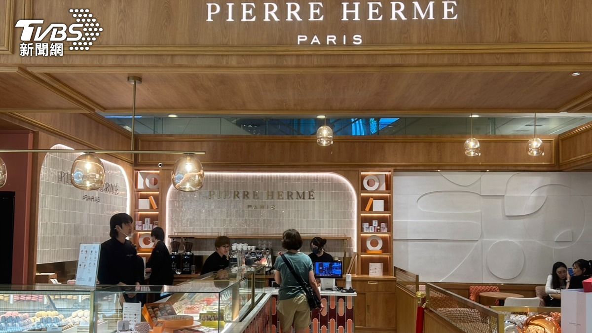 PIERRE HERMÉ,台中中港店於4月22日正式開幕。(圖/林冠丞攝)