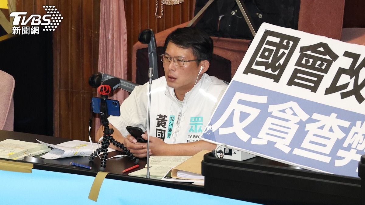 黃國昌。(圖/葉志明攝)