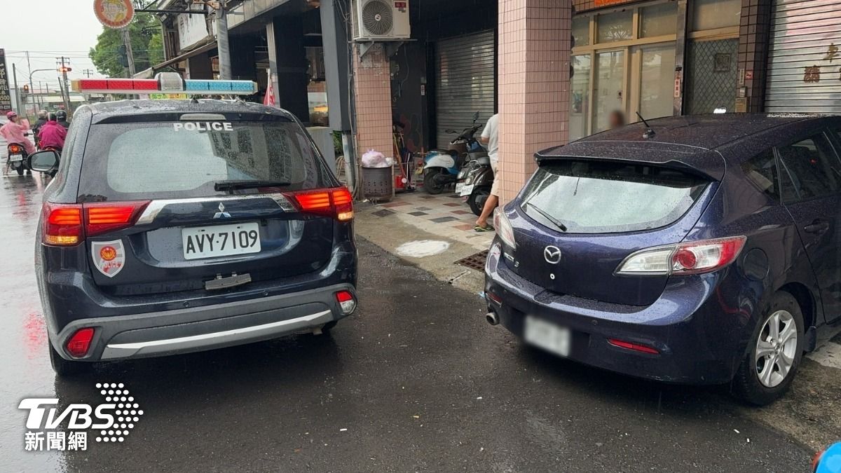 汽車因為酒駕的關係，車牌被吊扣兩年。（圖／TVBS）